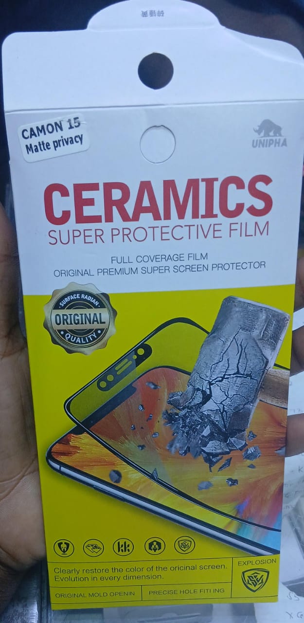 Ceramic Privacy Camon 15