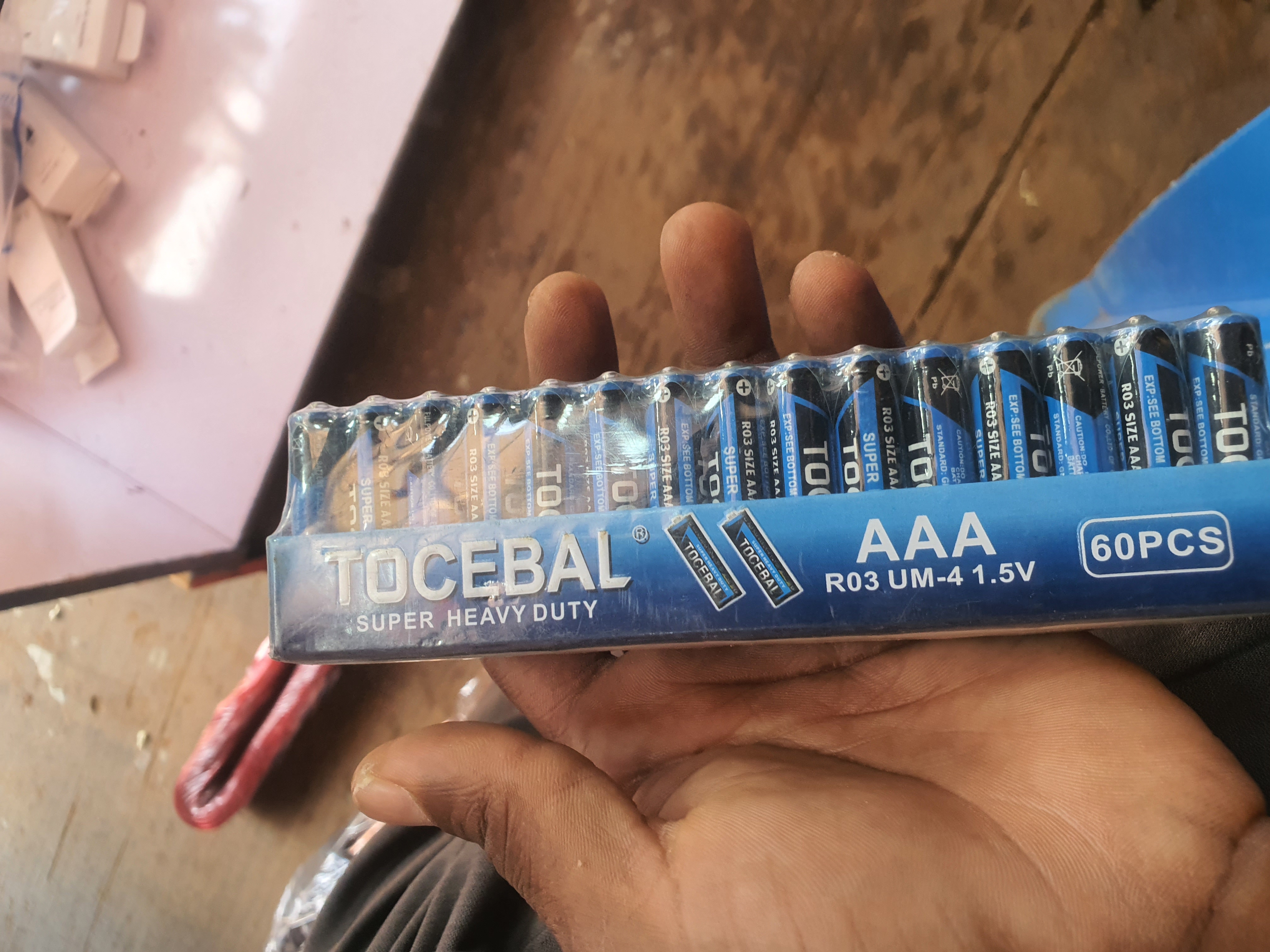 Tocebal Aaa Ro3 Um 4 Super Heavy Duty Battery