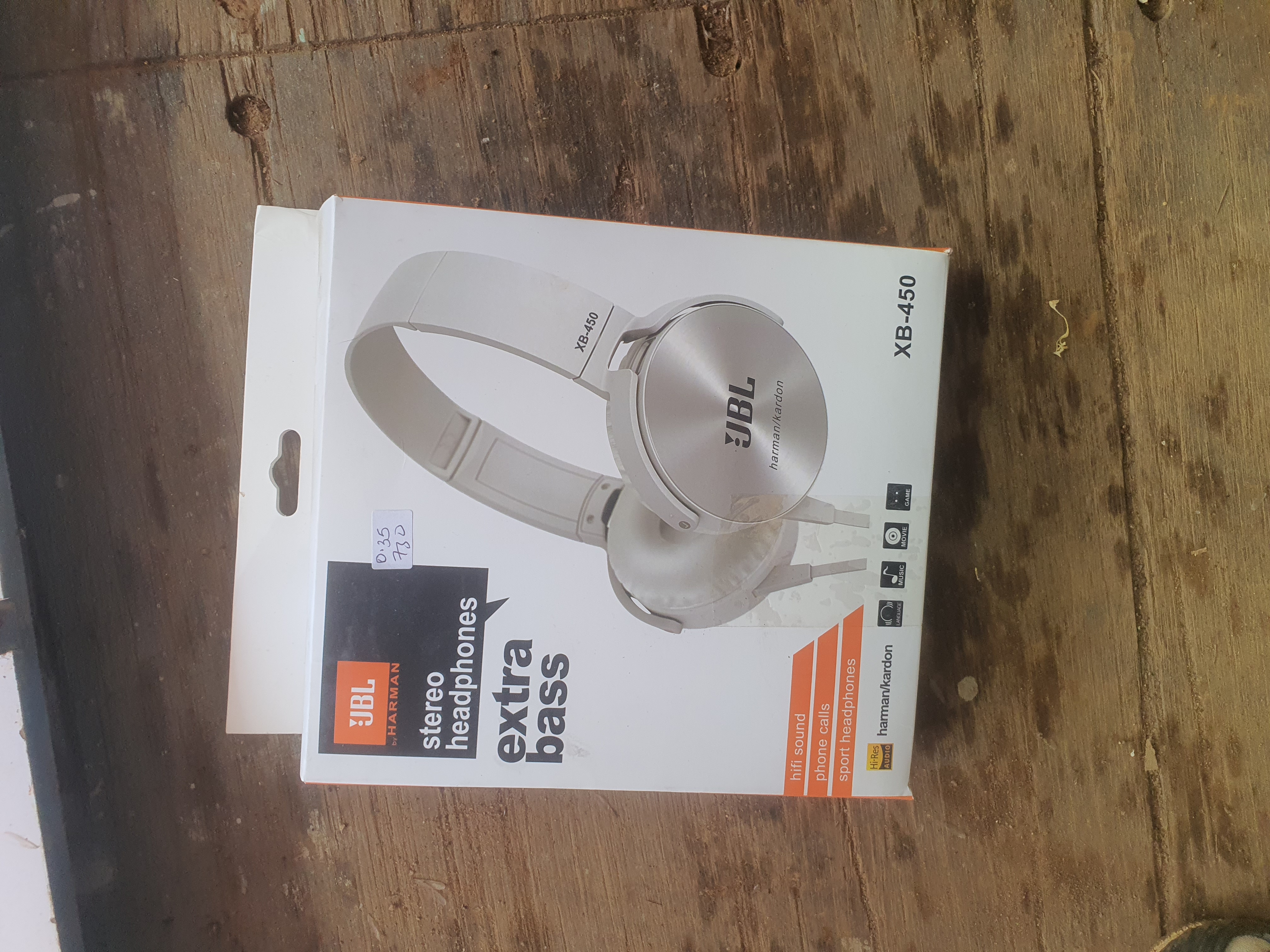 Jbl Stereo Headphone  Xb 450