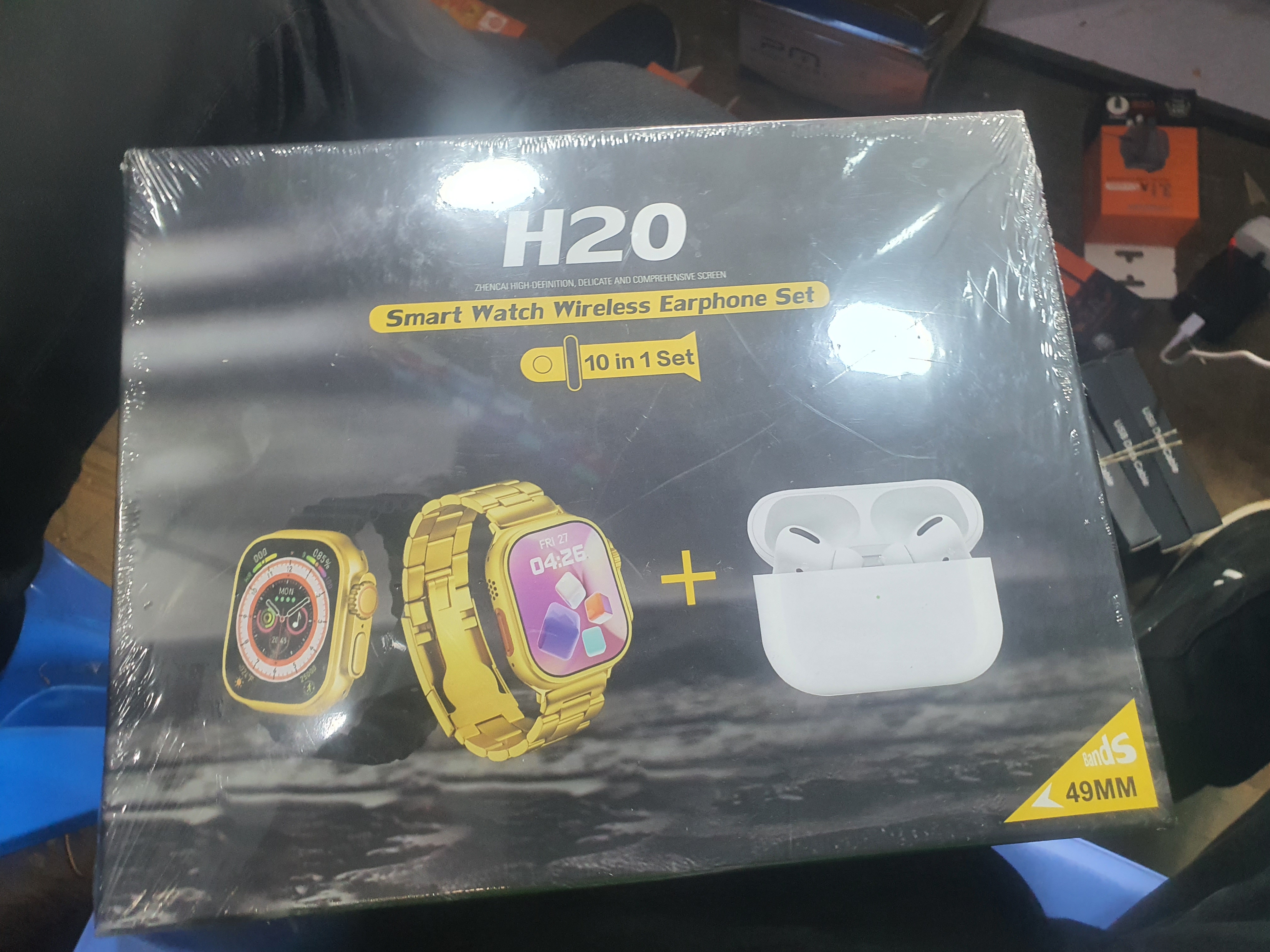 H20 10 In 1 Set Smart Watch