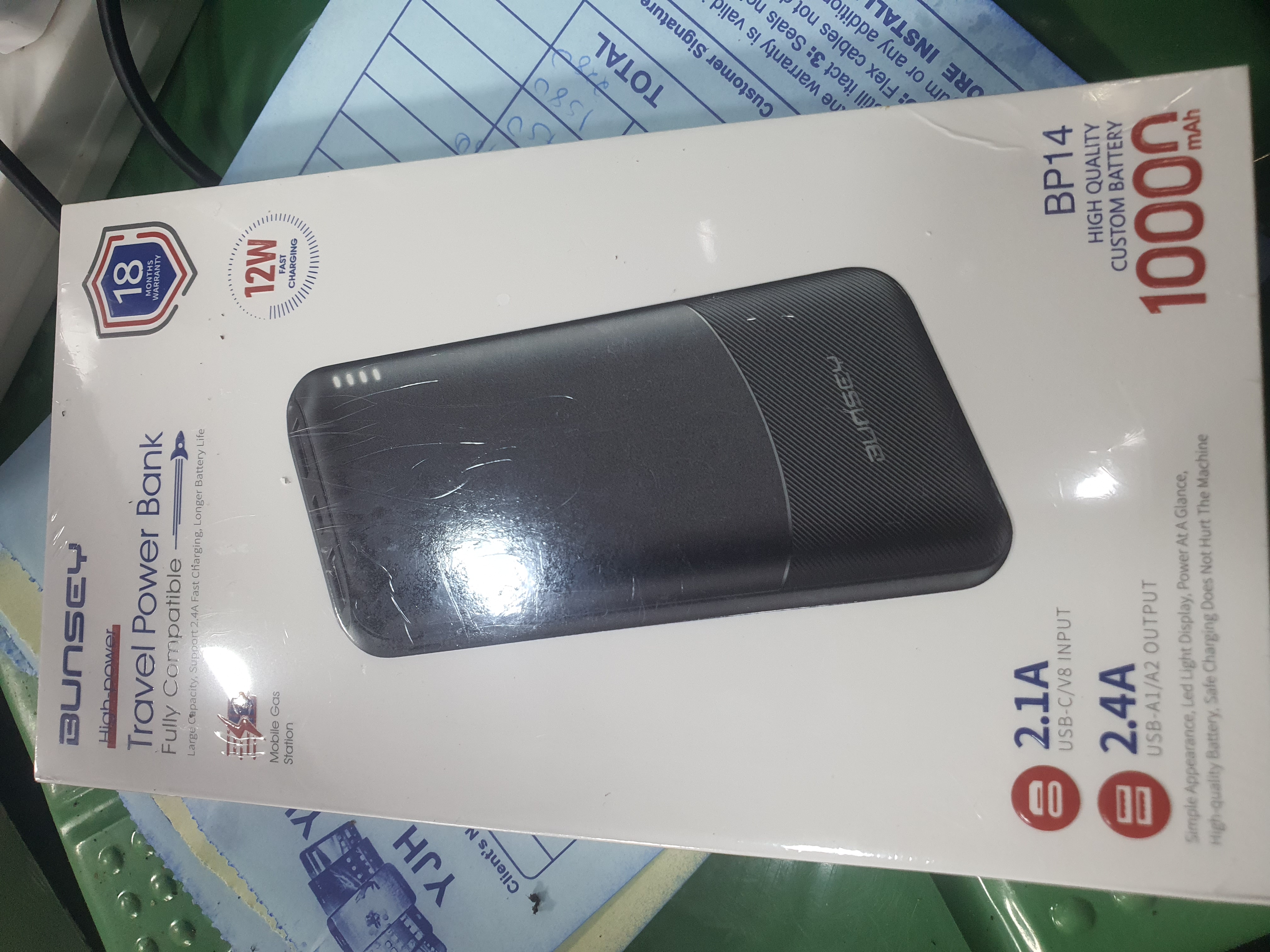 Bp14 10000mah Powerbank 12w