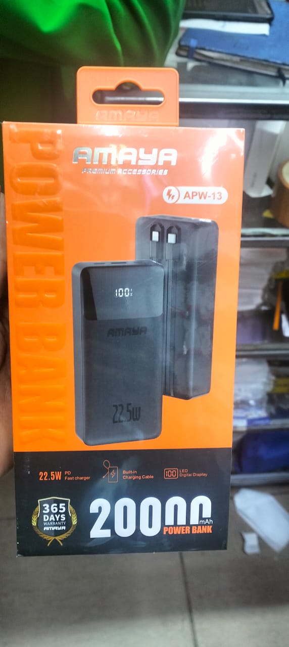 Amaya Powerbank 20000mah 22.5pd