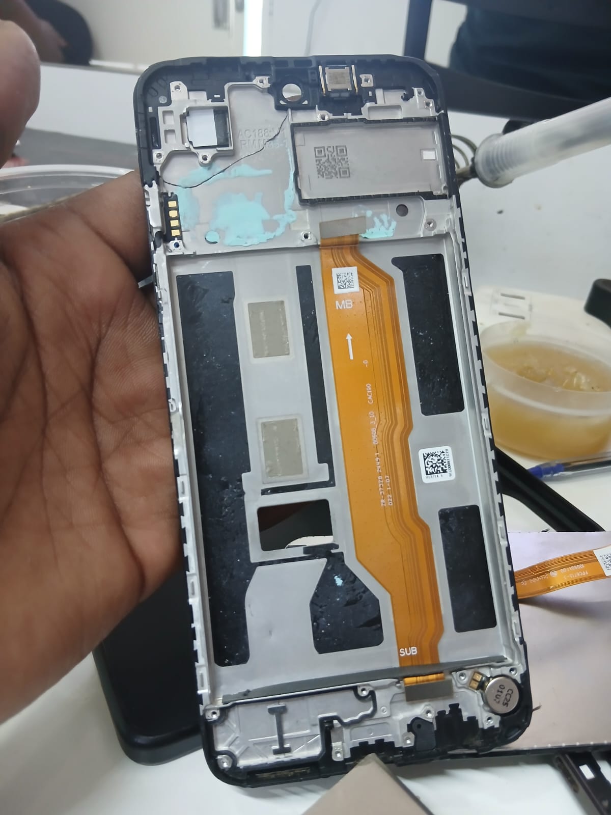 Oppo A15 screen replacement spares