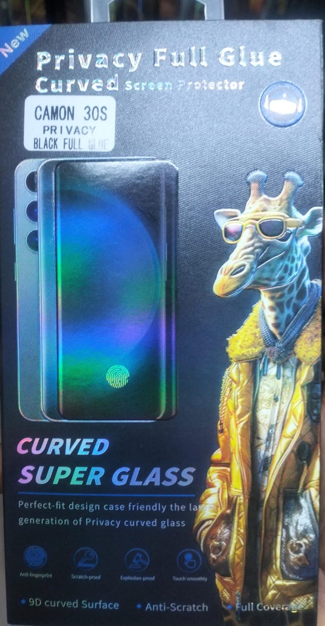 Full Glue Privacy Camon 30s