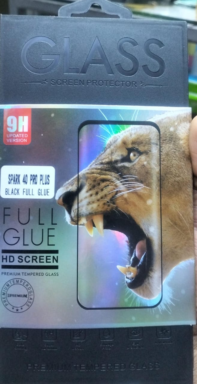 Full Glue Clear Spark 40 Pro Plus