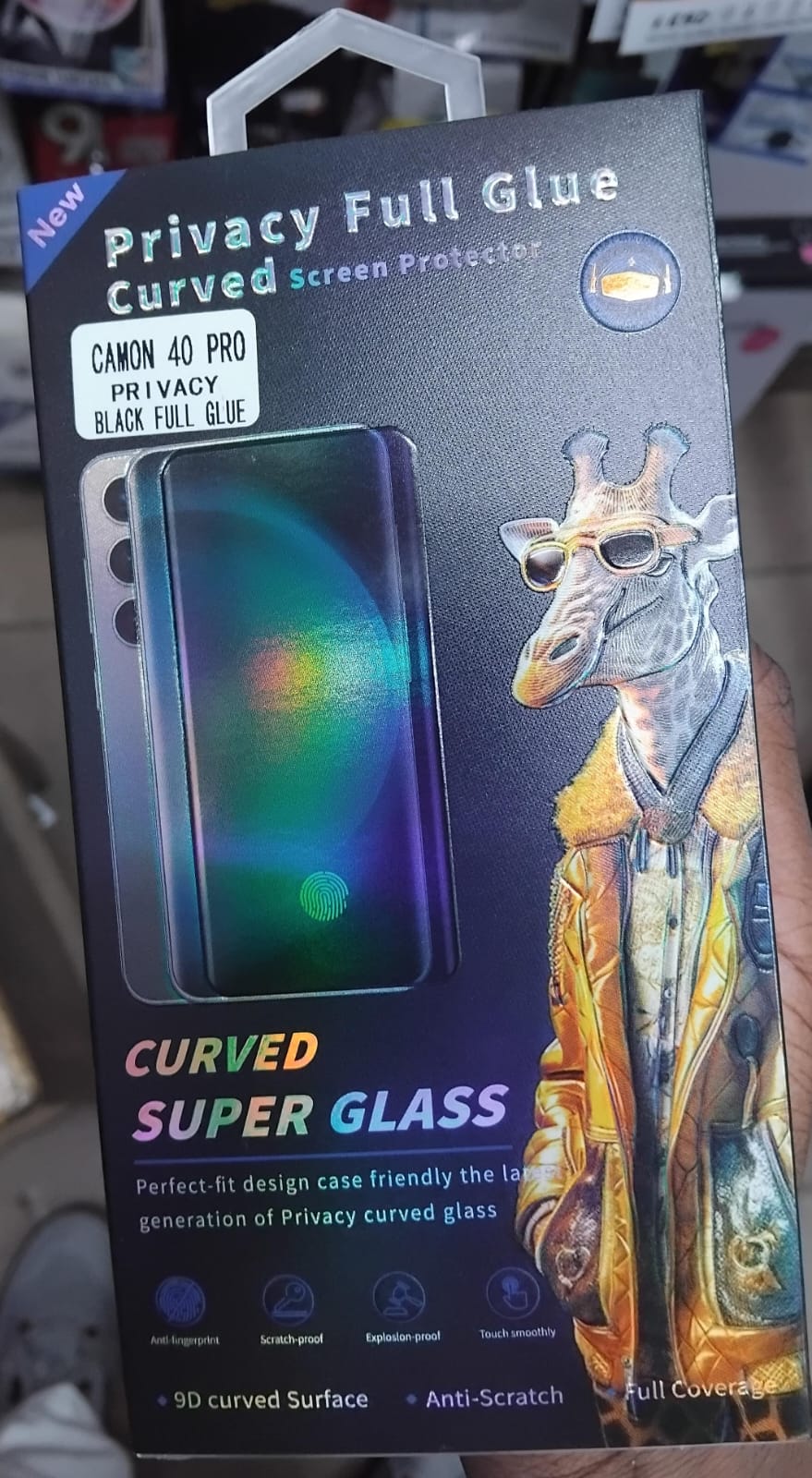 Full Glue Privacy Camon 40 Pro Plus