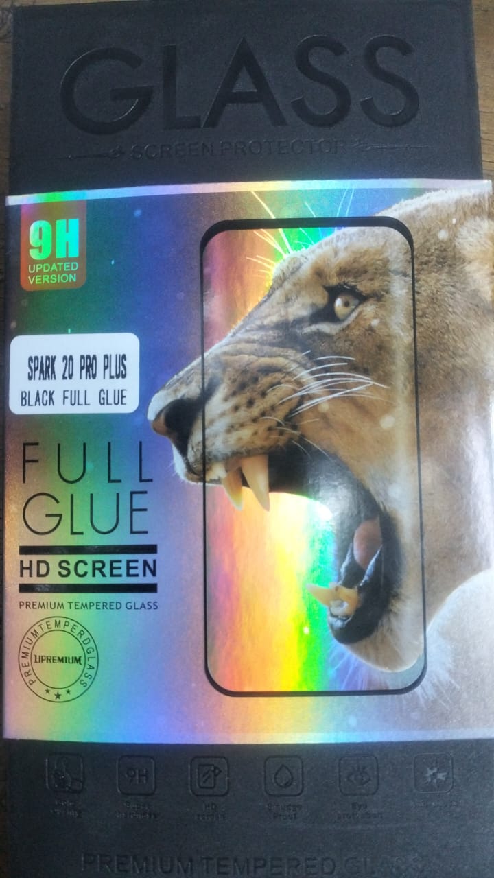 Full Glue Clear Spark 20 Pro Plus