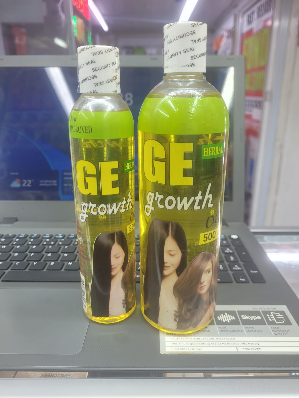 Ge Growth - Herbal Oil 250ml