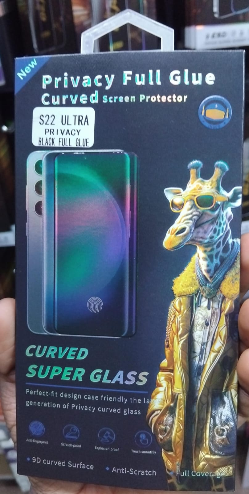 Full Glue Privacy S22 Ultra
