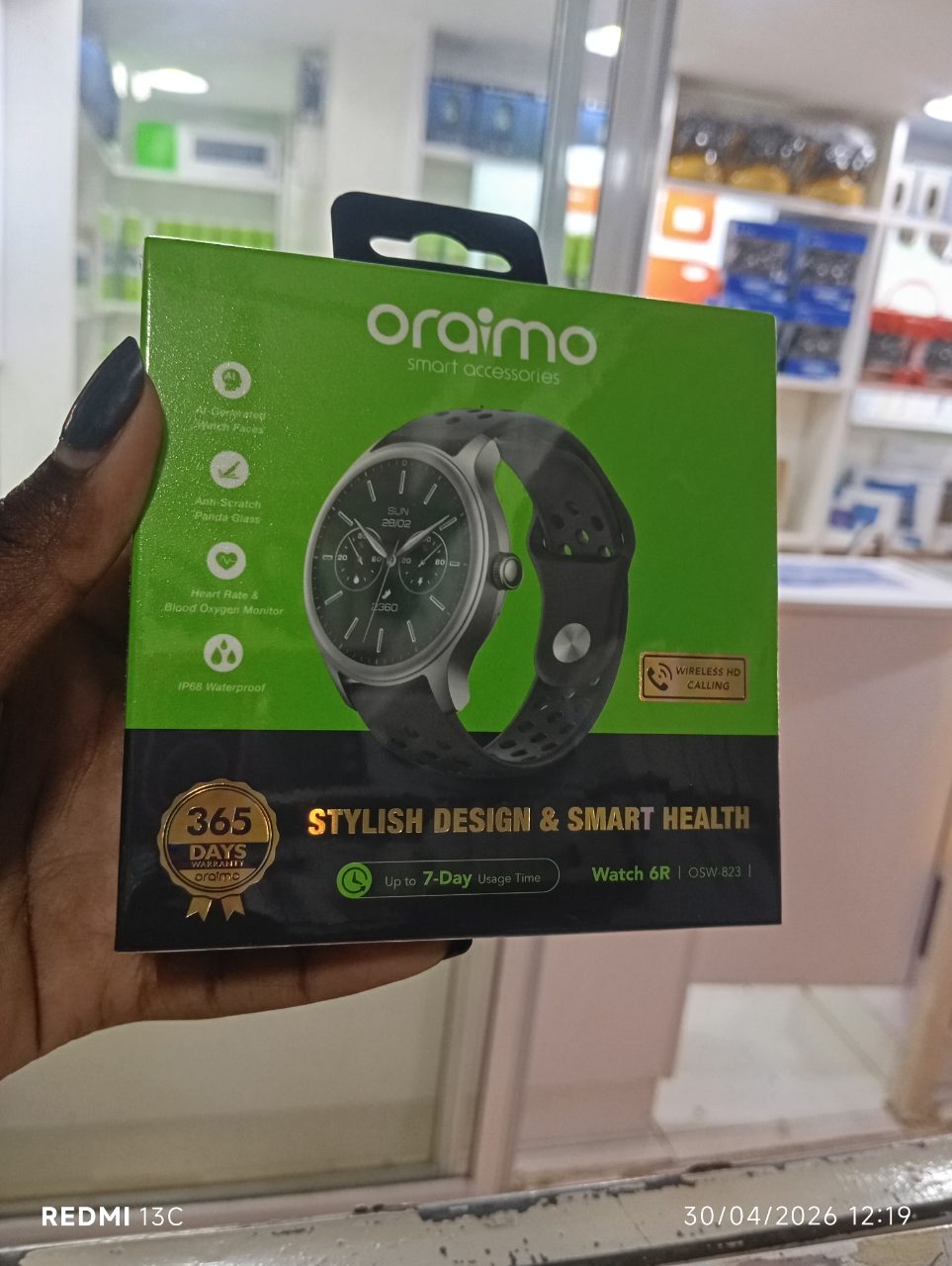 Oraimo 6r Smartwatch