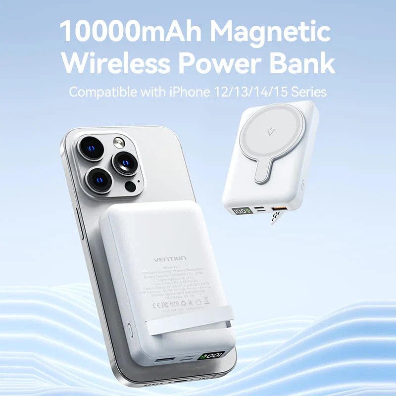 10000mah Magnetic Power Bank