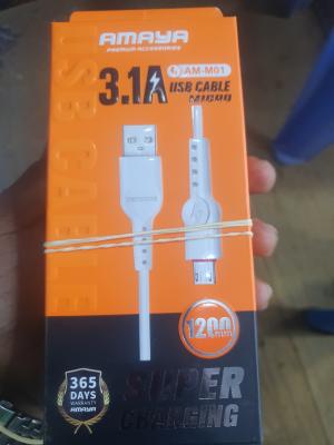 Amaya Usb Cable Micro 3.1a  Am M01