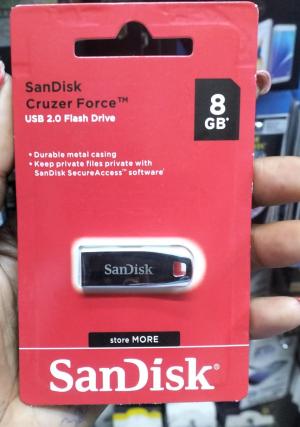 Usb Metallic Force Sandisk 8gb
