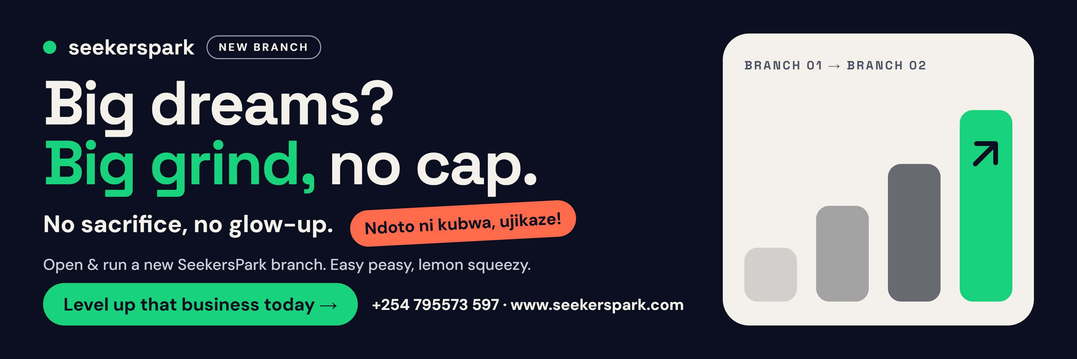 SeekersPark: Big Dreams, Big Grind, One Platform
